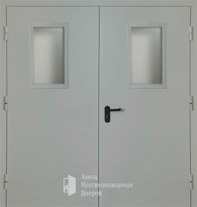 Фото двери «Двупольная со стеклом EI-30» в Люберцам