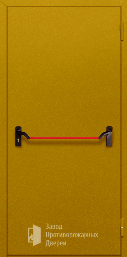 Фото двери «Однопольная глухая с антипаникой №45» в Люберцам