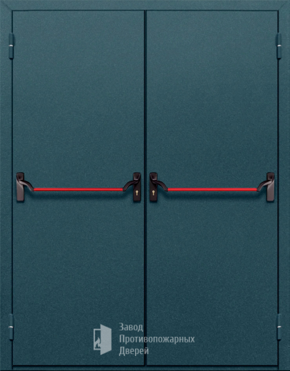 Фото двери «Двупольная глухая с антипаникой №17» в Люберцам
