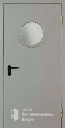 Фото двери «Однопольная с круглым стеклом EI-30» в Люберцам