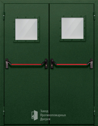 Фото двери «Двупольная со стеклом и антипаникой №59» в Люберцам