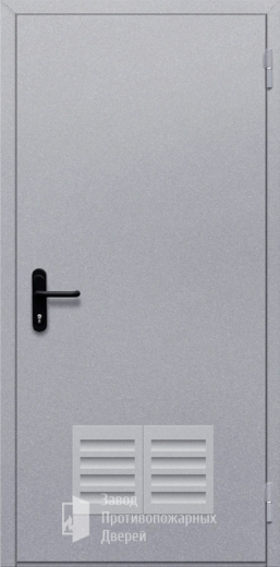 Фото двери «Однопольная с решеткой» в Люберцам