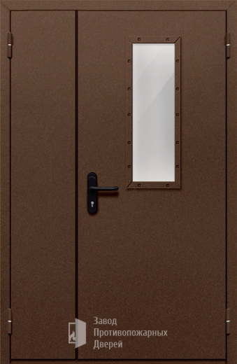 Фото двери «Полуторная со стеклом №28» в Люберцам