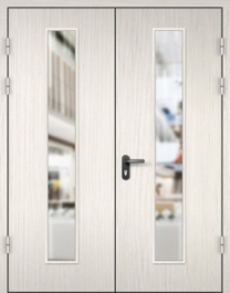 Фото двери «МДФ двупольная со стеклом №22» в Люберцам