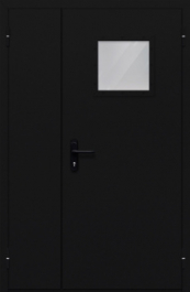 Фото двери «Полуторная со стеклом №84» в Люберцам