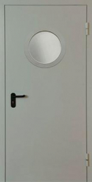 Фото двери «Однопольная с круглым стеклом EI-30» в Люберцам