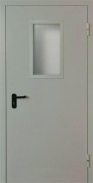 Фото двери «Однопольная со стеклопакетом EI-30» в Люберцам