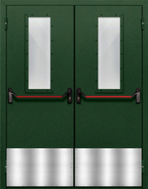 Фото двери «Двупольная с отбойником №40» в Люберцам