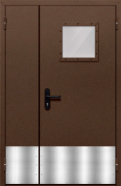 Фото двери «Полуторная с отбойником №35» в Люберцам