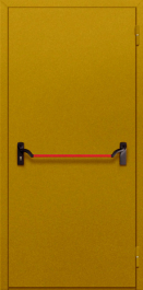Фото двери «Однопольная глухая с антипаникой №45» в Люберцам