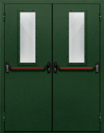 Фото двери «Двупольная со стеклом и антипаникой №69» в Люберцам